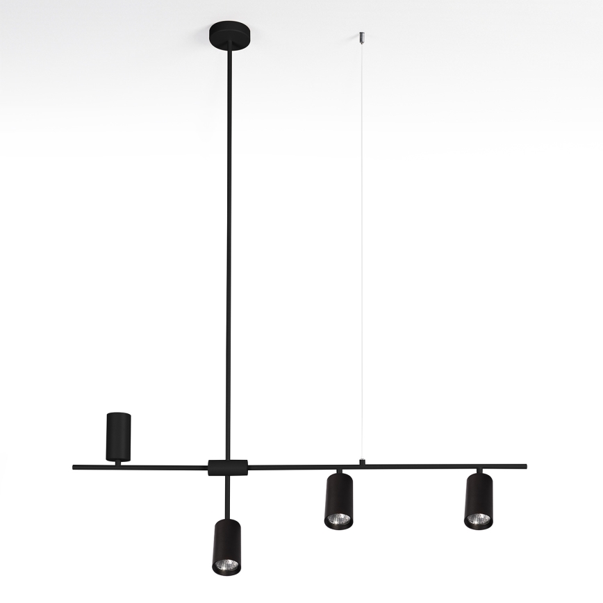Brilagi - Lustre em cabo CRANE 4xGU10/30W/230V preto