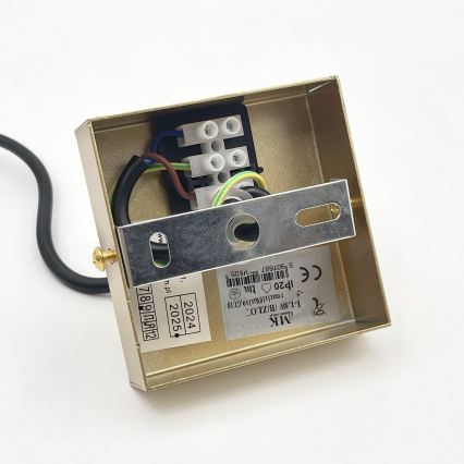 Brilagi - Lustre em cabo CRISPINA 1xGU10/10W/230V dourado