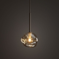 Brilagi - Lustre em cabo VULCANO 1xG9/8W/230V Ø 15 cm bege / bege fumê