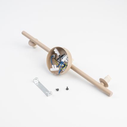 BRILAGI - Lustre em cabo VULCANO 1xG9/8W/230V Ø 15 cm bege / bege fumê