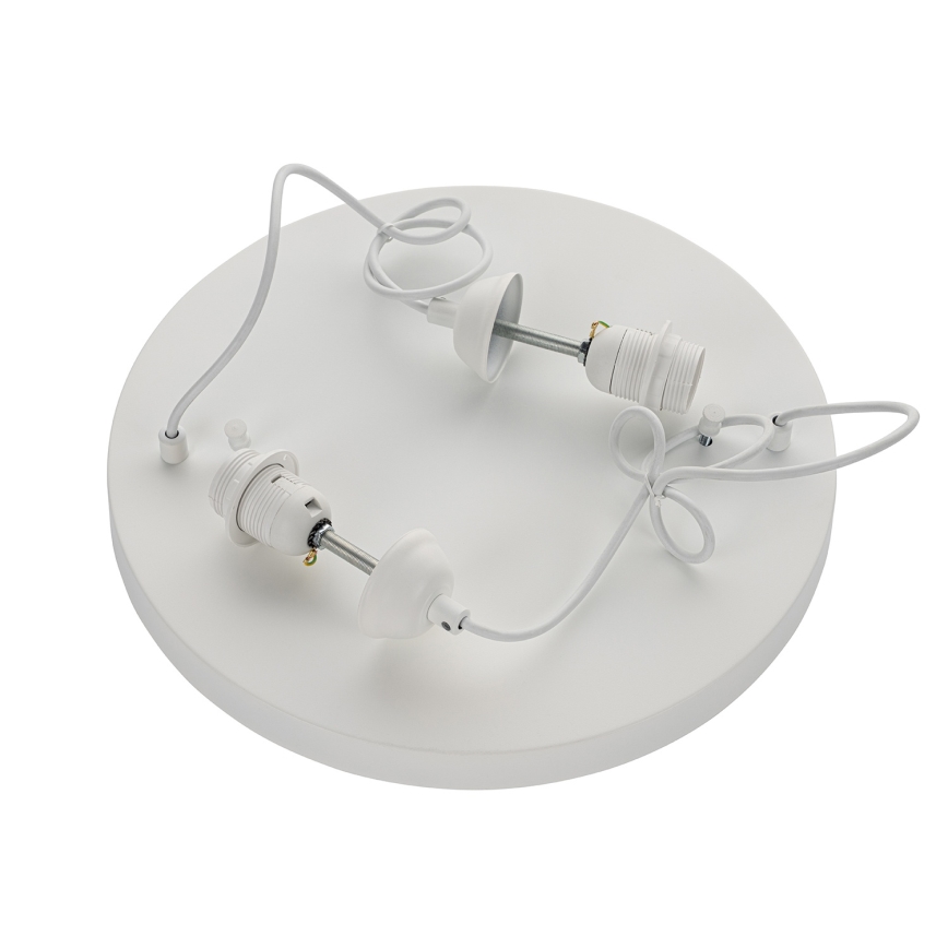 BRILAGI - Lustre em cabo WABI SABI 2xE27/40W/230V Ø 45 cm branco