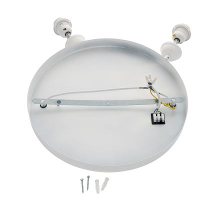BRILAGI - Lustre em cabo WABI SABI 2xE27/40W/230V Ø 45 cm branco