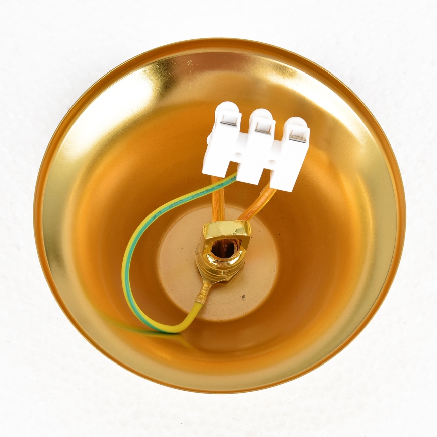 Brilagi - Lustre em corrente ECLIPSE 5xE14/10W/230V Ø 38 cm dourado