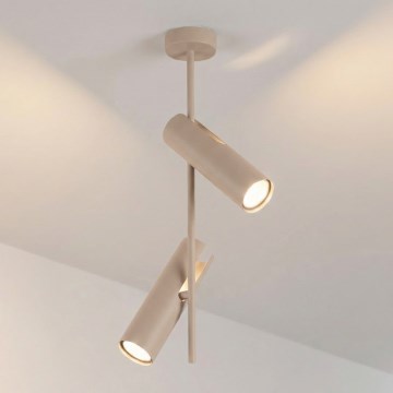 Brilagi - Lustre em haste BRANCH 2xGU10/30W/230V bege