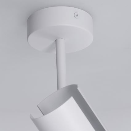 Brilagi - Lustre em haste BRANCH 2xGU10/30W/230V branco