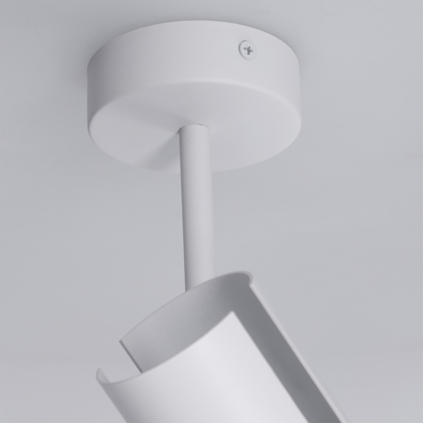 Brilagi - Lustre em haste BRANCH 2xGU10/30W/230V branco