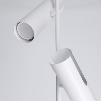 Brilagi - Lustre em haste BRANCH 2xGU10/30W/230V branco