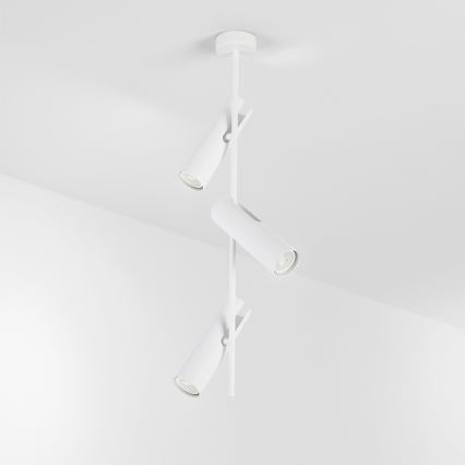 Brilagi - Lustre em haste BRANCH 3xGU10/30W/230V branco