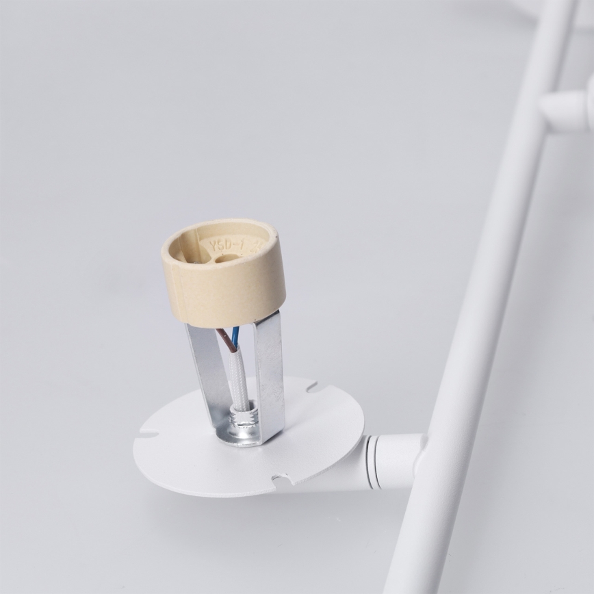 Brilagi - Lustre em haste BRANCH 3xGU10/30W/230V branco