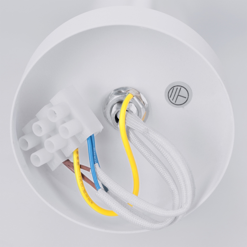 Brilagi - Lustre em haste BRANCH 3xGU10/30W/230V branco