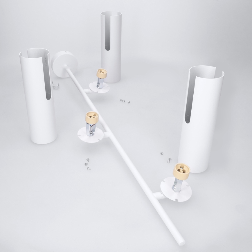 Brilagi - Lustre em haste BRANCH 3xGU10/30W/230V branco