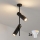 Brilagi - Lustre em haste LED RGBW dimerizável BRANCH 2xGU10/6,5W/230V 2700-6500K preto