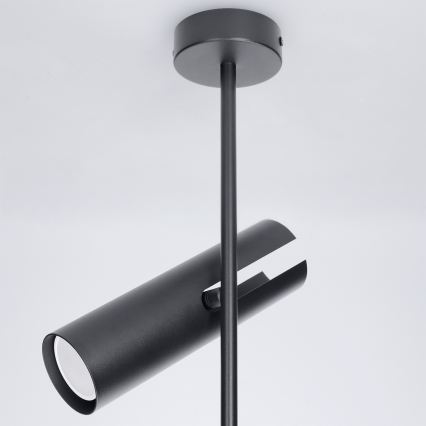 Brilagi - Lustre em haste LED RGBW dimerizável BRANCH 2xGU10/6,5W/230V 2700-6500K preto