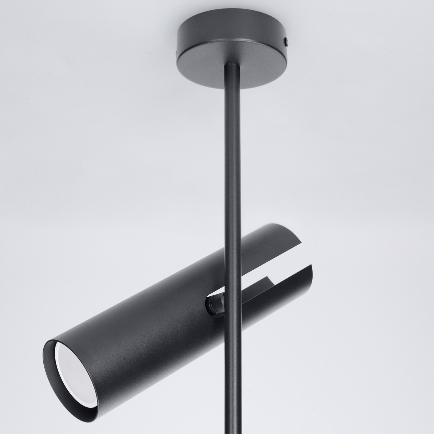Brilagi - Lustre em haste LED RGBW dimerizável BRANCH 2xGU10/6,5W/230V 2700-6500K preto