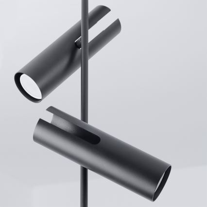 BRILAGI - Lustre LED RGBW dimerizável em haste BRANCH 3xGU10/6,5W/230V 2700-6500K preto