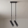 Brilagi - Lustre em haste SELE 2xGU10/30W/230V preto