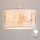Brilagi - Lustre infantil LED BOBO, pendente com cabo, 1xE27/60W/230V, Ø 35 cm, branco/motivos de animais