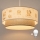 Brilagi - Lustre infantil LED suspenso por cabo BOBO 1xE27/60W/230V Ø 40 cm branco/bege/ursinhos