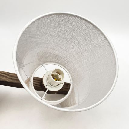 Brilagi - LED Plafonier ANTHONY 3xE14/40W/230V carvalho nogueira