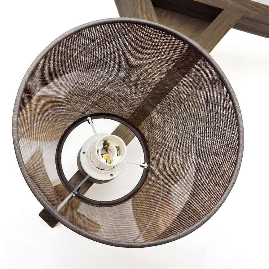 Brilagi - LED Plafonier ANTHONY 3xE14/40W/230V carvalho nogueira/marrom