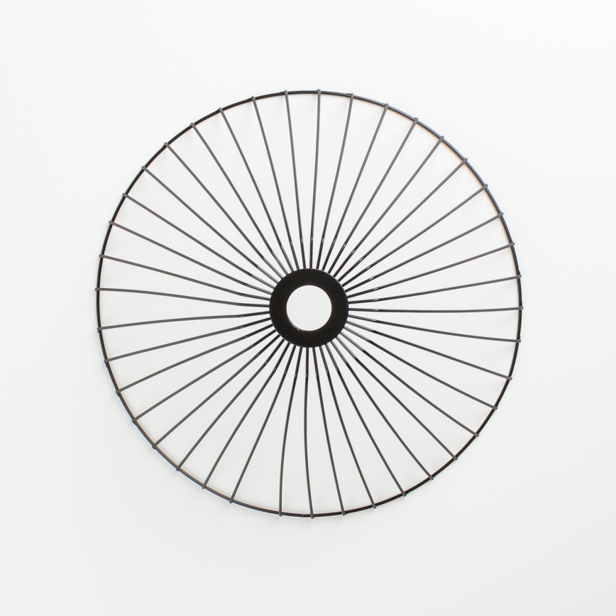 Brilagi - Lustre LED de aplicação no tecto CERIA WIRE 1xE27/40W/230V Ø 45 cm preto