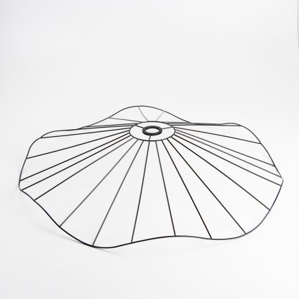 Brilagi - Lustre LED de montagem em superfície CERIA WIRE 1xE27/40W/230V Ø 80 cm preto/carvalho