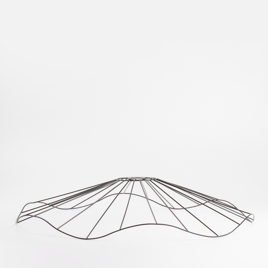 Brilagi - Lustre LED de montagem em superfície CERIA WIRE 1xE27/40W/230V Ø 80 cm preto/carvalho