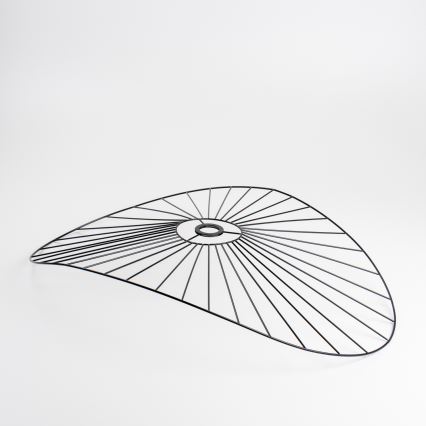 Brilagi - Lustre LED de montagem superficial CERIA WIRE 1xE27/40W/230V 60x80 cm preto/carvalho