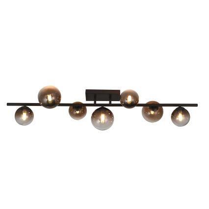 Brilagi - Lustre LED de Montagem Superficial MILLA 7xG9/3W/230V castanho/castanho fumado