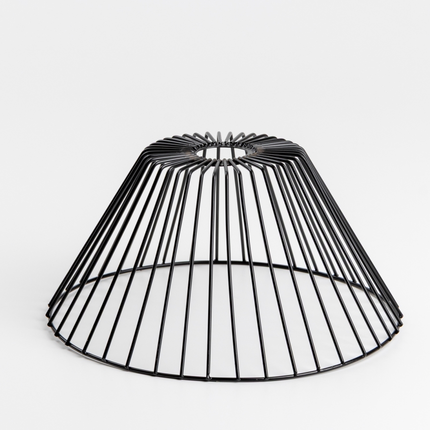 Brilagi - Lustre LED de Sobrepor CERIA WIRE 1xE27/40W/230V, Ø 30 cm, preto