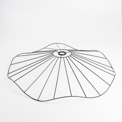 Brilagi - Lustre LED de sobrepor CERIA WIRE 1xE27/40W/230V Ø 80 cm preto/carvalho