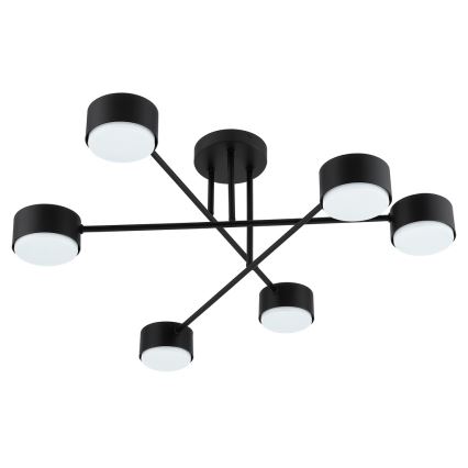 Brilagi - Lustre LED de sobrepor MONO 6xGX53/30W/230V preto
