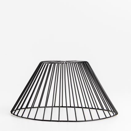 Brilagi - Lustre LED de superfície CERIA WIRE 1xE27/40W/230V diâmetro 30 cm preto/carvalho