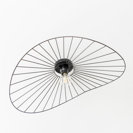 Brilagi - Lustre LED de tecto de montagem em superfície CERIA WIRE 1xE27/40W/230V 60x80 cm preto