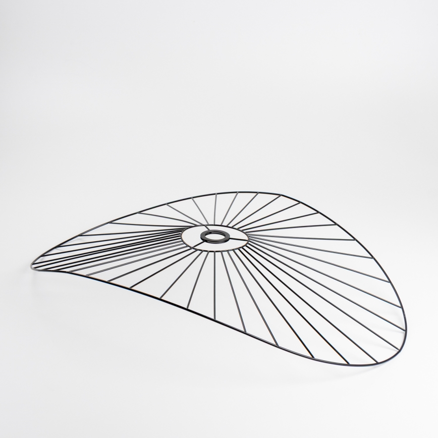 Brilagi - Lustre LED de tecto de montagem em superfície CERIA WIRE 1xE27/40W/230V 60x80 cm preto