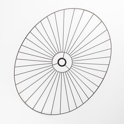 Brilagi - Lustre LED de tecto de montagem em superfície CERIA WIRE 1xE27/40W/230V 60x80 cm preto