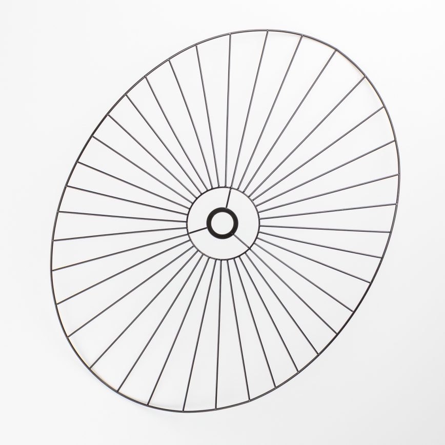 Brilagi - Lustre LED de tecto de montagem em superfície CERIA WIRE 1xE27/40W/230V 60x80 cm preto