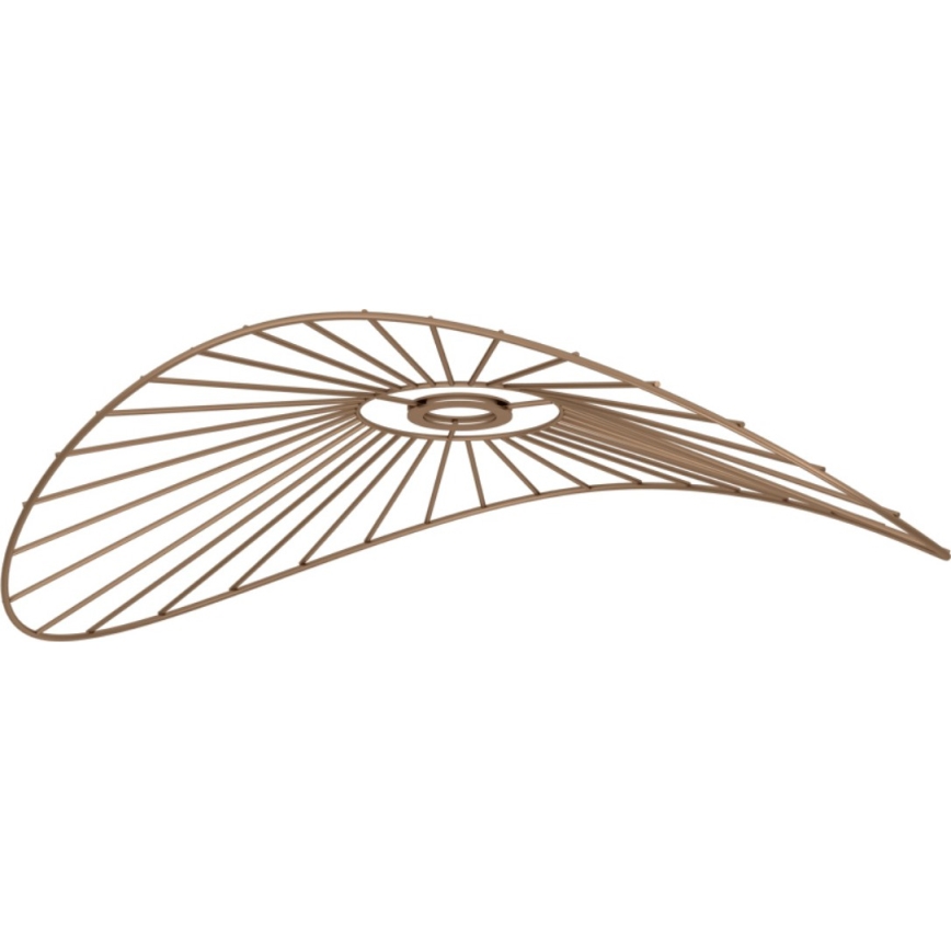 Brilagi - Lustre LED de tecto sobreposto CERIA WIRE 1xE27/60W/230V 40x56 cm preto/bronze