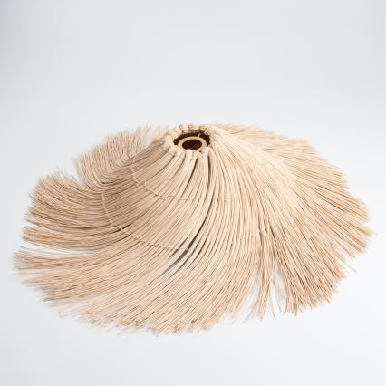 Brilagi - Lustre LED de teto sobreposto CERIA BOHO 1x E27/60W/230V diâmetro 100 cm preto/bege