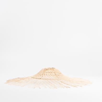 Brilagi - Lustre LED de teto sobreposto CERIA BOHO 1xE27/40W/230V Ø 100 cm bambu/carvalho