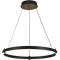 Brilagi - Lustre LED dimável suspenso por cabo CIRCLE LED/85W/230V 3000-6500K diâmetro 60 cm preto/dourado + controlo remoto
