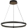 Brilagi - Lustre LED dimável suspenso por cabo CIRCLE LED/85W/230V 3000-6500K diâmetro 60 cm preto/dourado + controlo remoto