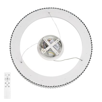 BRILAGI - Lustre LED regulável suspenso por cabo FALCON MODERN LED/54W/230V 3000-6000K Ø 60 cm branco + controlo remoto