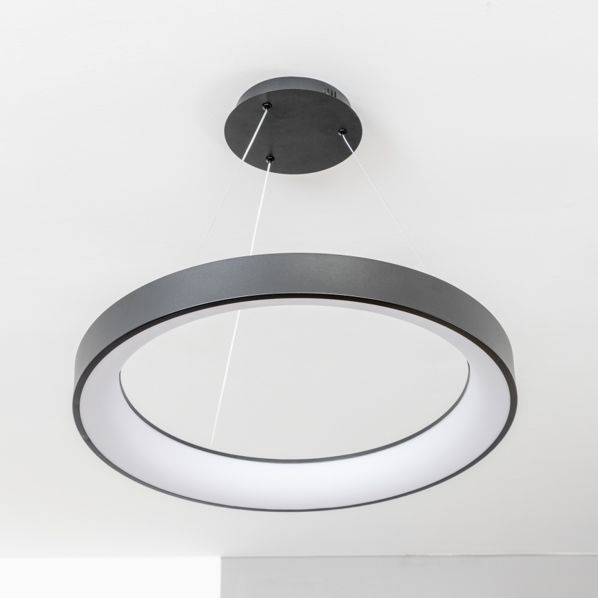Brilagi - Lustre LED dimável suspenso por cabo FALCON II LED/99W/230V 3000-6500K Ø 60 cm preto + comando remoto