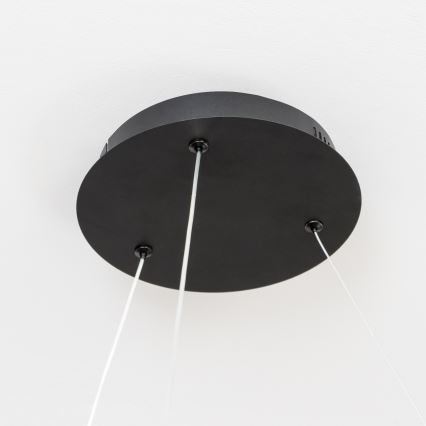 Brilagi - Lustre LED dimável suspenso por cabo FALCON II LED/99W/230V 3000-6500K Ø 60 cm preto + comando remoto