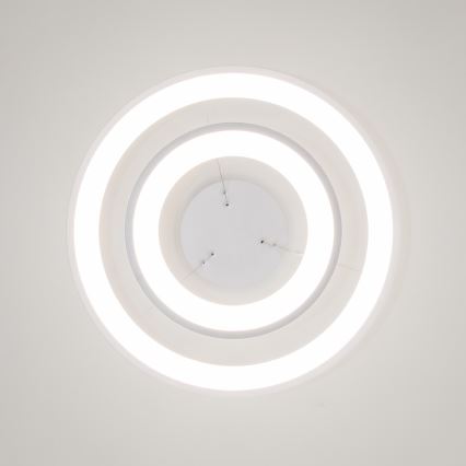 Brilagi - Lustre suspenso dimerizável em cabo FALCON SLIM LED/68W/230V 3000-6500K Ø 50 cm branco + controlo remoto