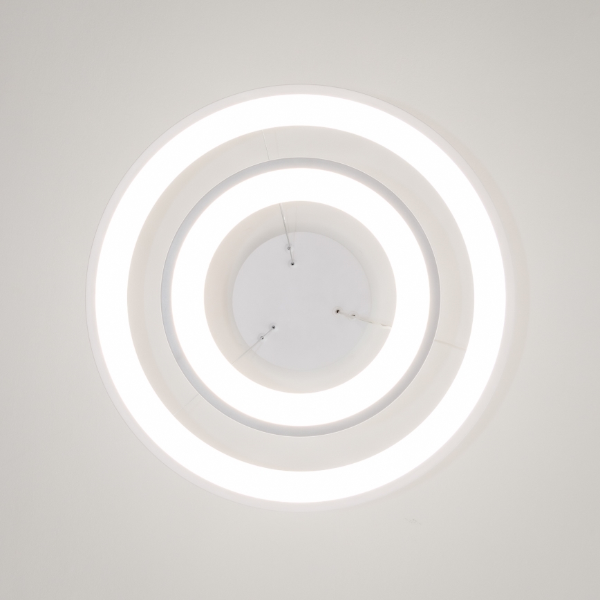 Brilagi - Lustre suspenso dimerizável em cabo FALCON SLIM LED/68W/230V 3000-6500K Ø 50 cm branco + controlo remoto