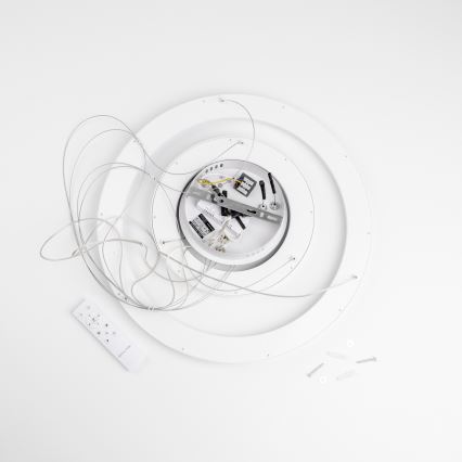 Brilagi - Lustre suspenso dimerizável em cabo FALCON SLIM LED/68W/230V 3000-6500K Ø 50 cm branco + controlo remoto