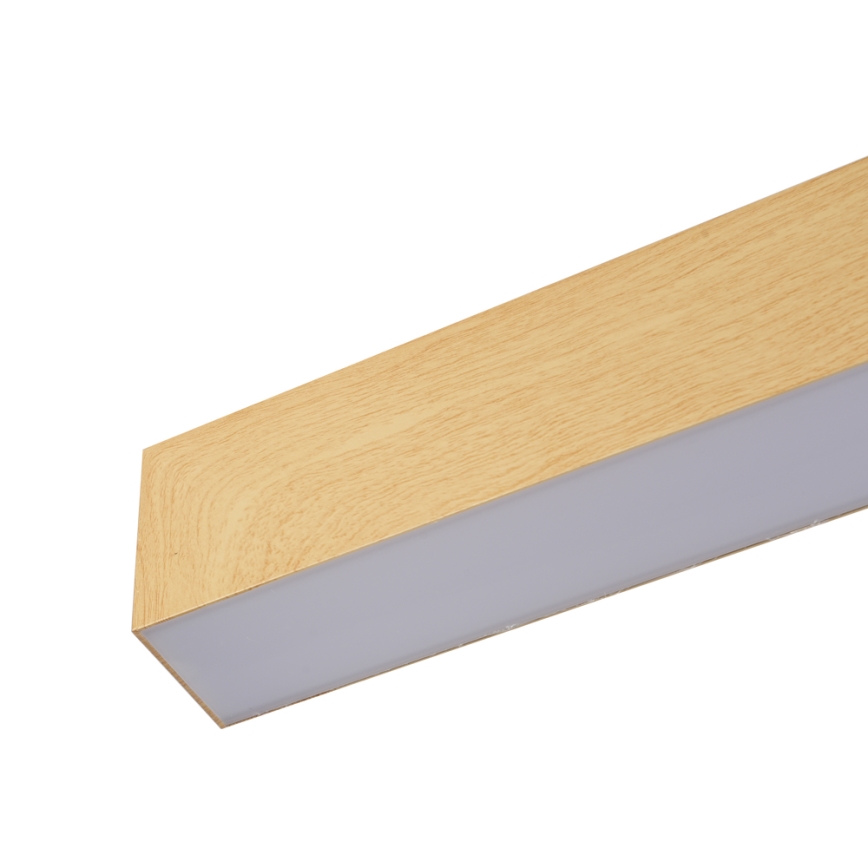 Brilagi - Lustre LED regulável SLEEKLINE SMART LED/40W/230V Wi‑Fi Tuya, acabamento em carvalho + comando remoto