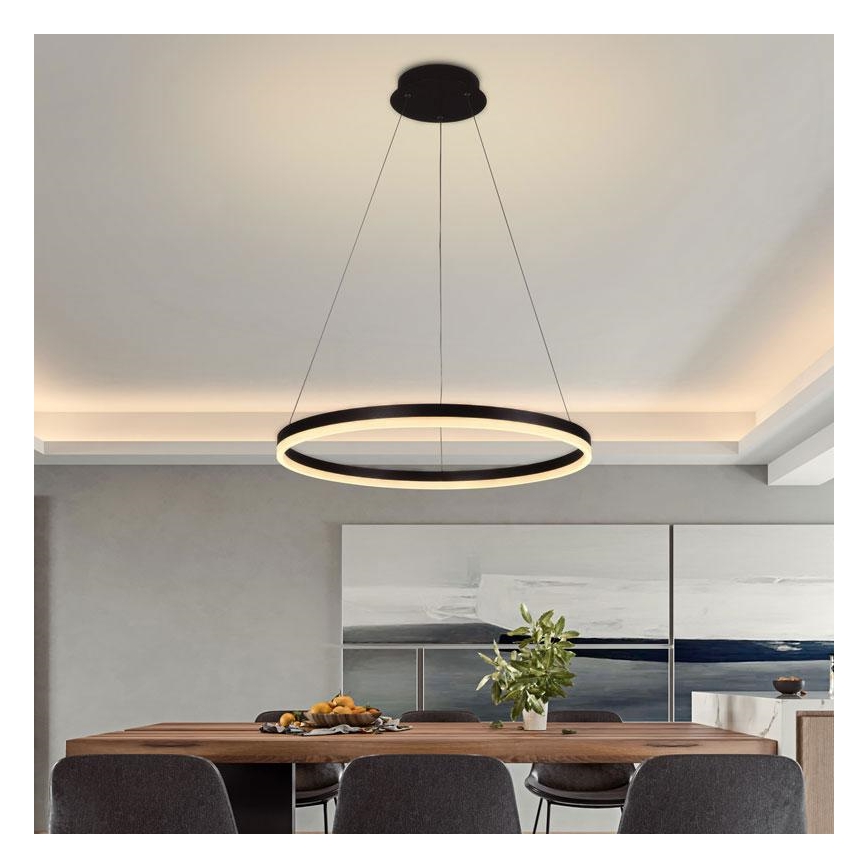 Brilagi - Lustre suspenso por cabo LED dimerizável CIRCLE LED/42W/230V 3000-6500K Ø 60 cm + comando remoto